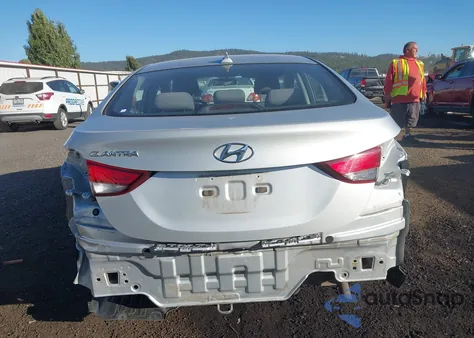 2016 Hyundai Elantra Se из США, поврежденный, VIN KMHDH4AE6GU542911